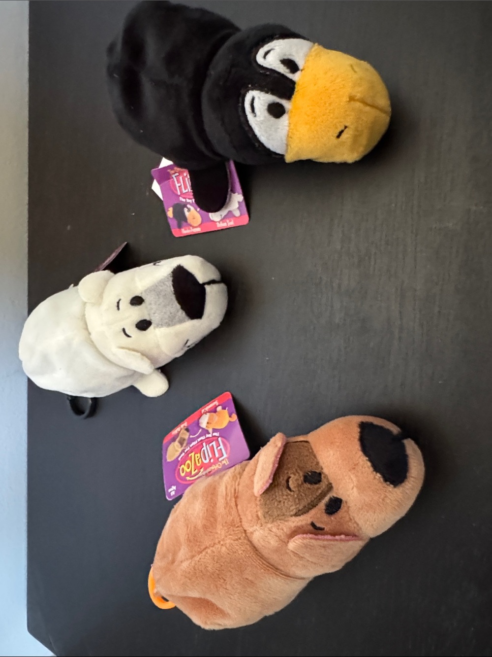Flipzoo Plush Animal Keychains Lot